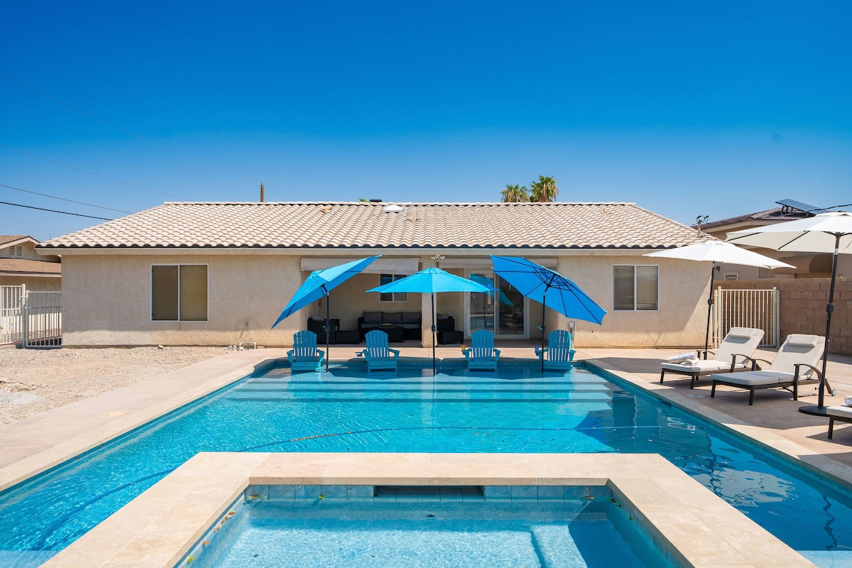 Gorgeous 3/2 home heated pool/spa