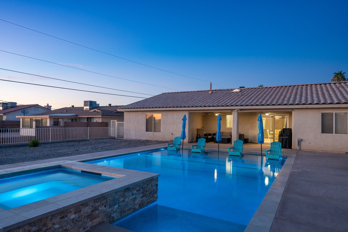Gorgeous 3/2 home heated pool/spa