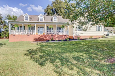 Sweet Haven is situated on over two acres, with views spanning 7 acres.