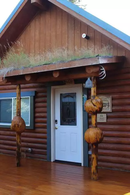 Guest house entrance