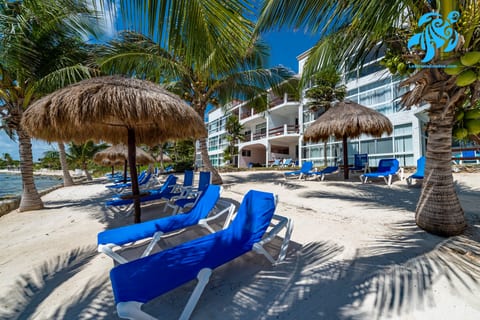 On the largest private beach in Akumal: ONLY for us and our guests