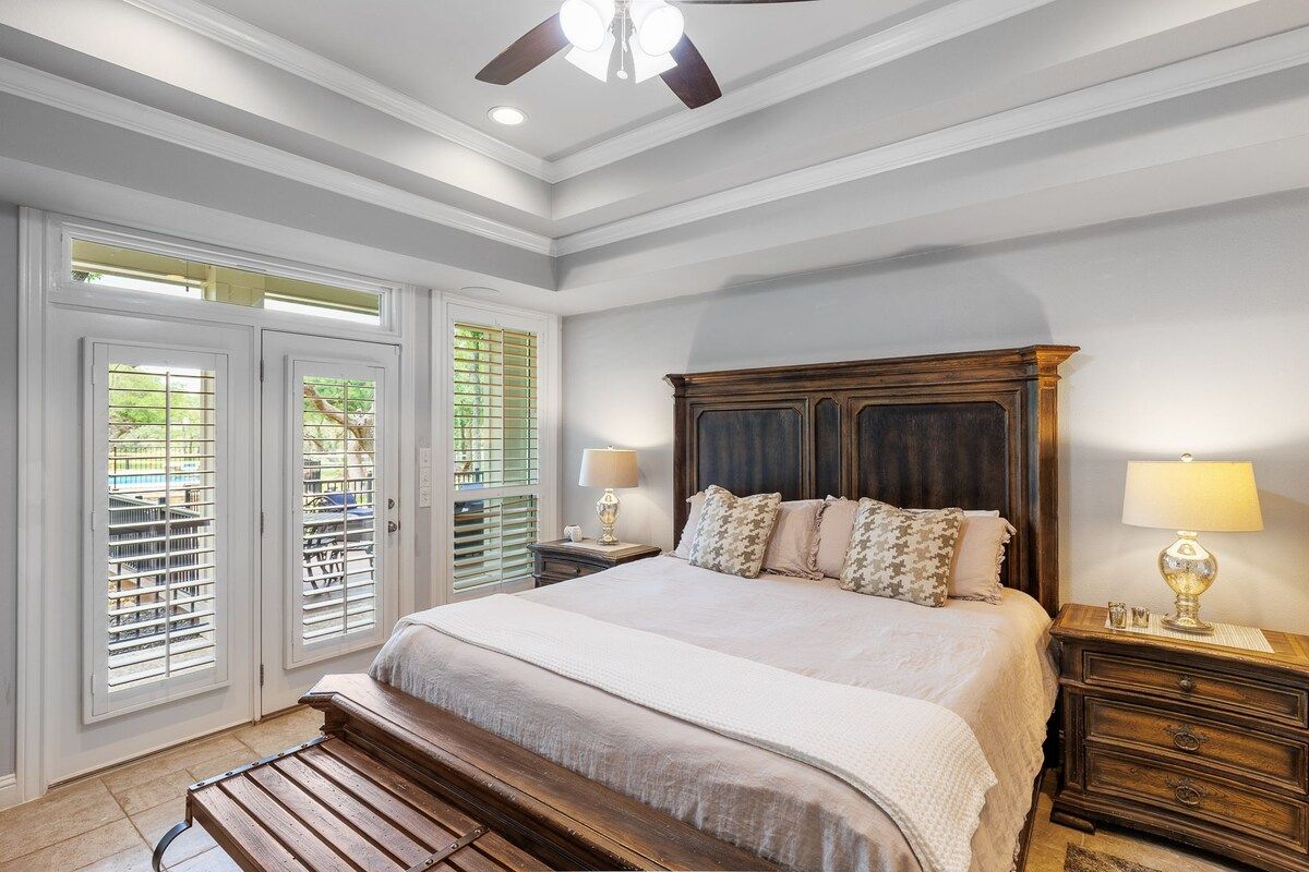 Whispering Oaks Estate Pool Cabana Firepit 10 Acre image 186