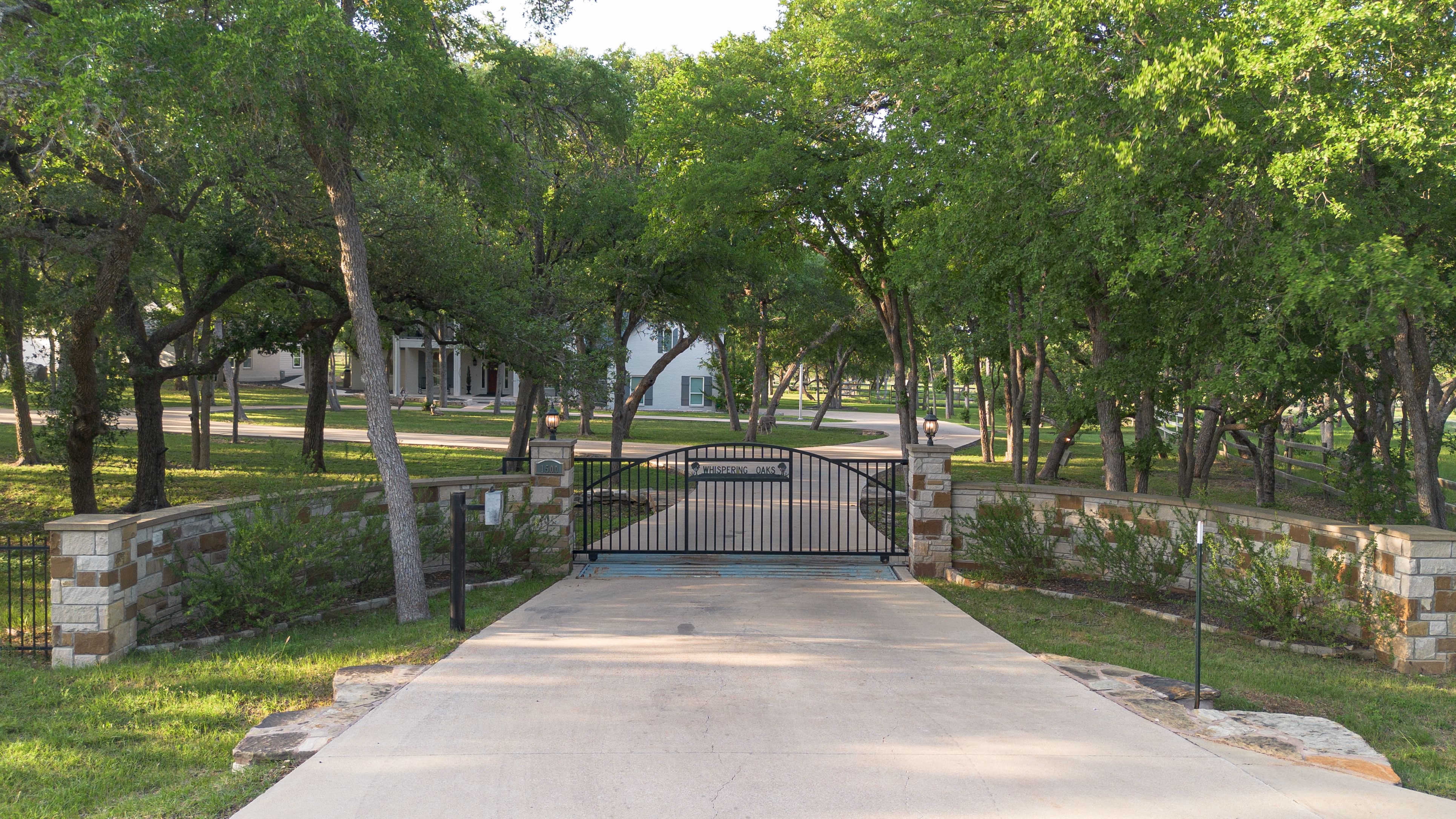 Entrance to the estate