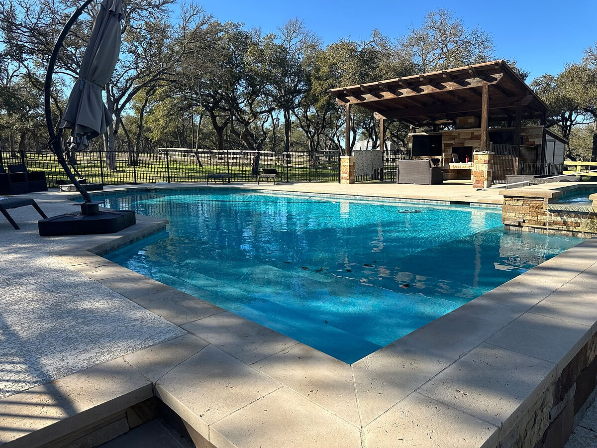 Whispering Oaks Estate Pool Cabana Firepit 10 Acre image 235