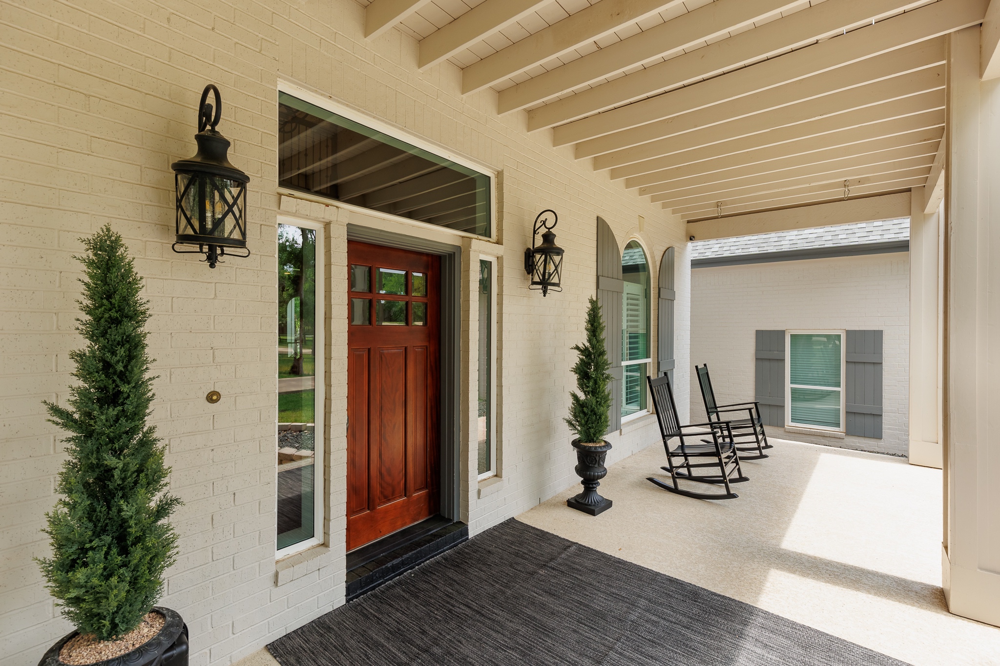 Main house front entrance