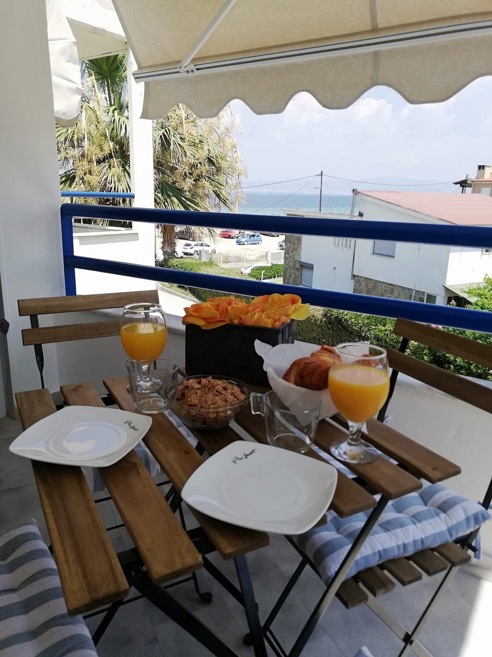 Seaview from the balcony 