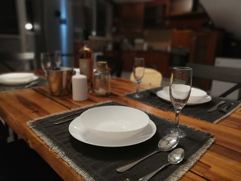 Half basement lodging, dining and kitchen with access to the beck yard