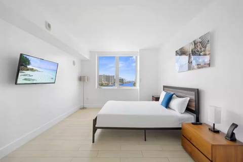 Steps to the Beach | Balcony, Pool, Gym