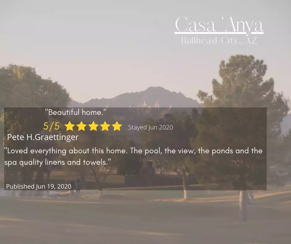 5 Stars all around <3  - Casa 'Anya Bullhead City AZ / Laughlin NV area - Bullhead City