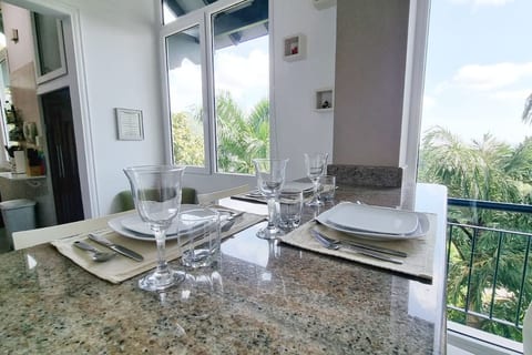 Enjoy a serene dinner