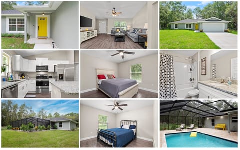 Heated Pool Cheerful, Pet- friendly 3 Bedroom