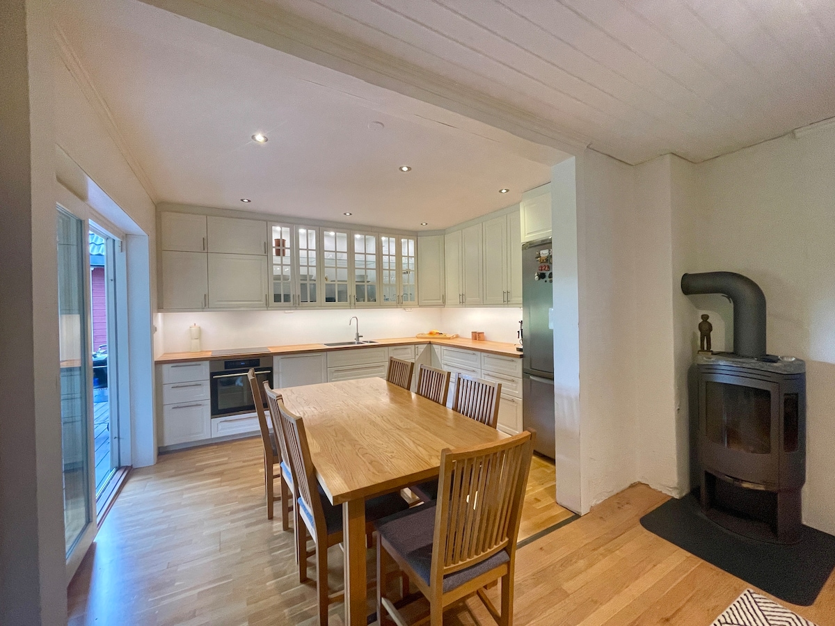 Charming Villa near Moss and beach for 8 people