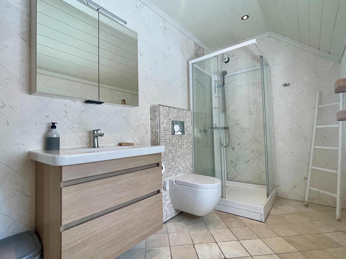 Charming Villa near Moss and beach for 8 people