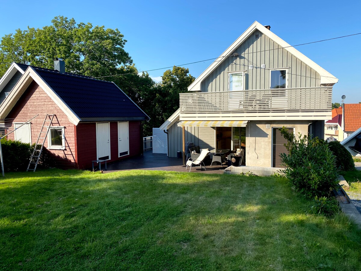 Charming Villa near Moss and beach for 8 people