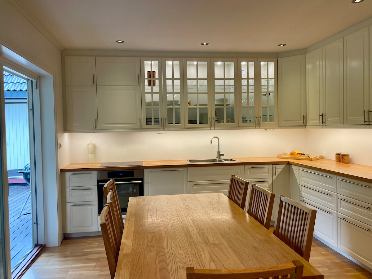 Charming Villa near Moss and beach for 8 people