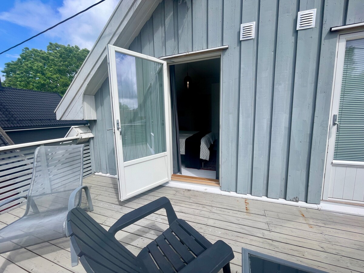Charming Villa near Moss and beach for 8 people