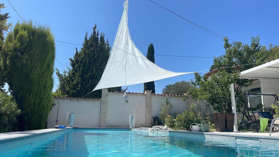 Mediterranean pool villa near beach, Antibes - Antibes