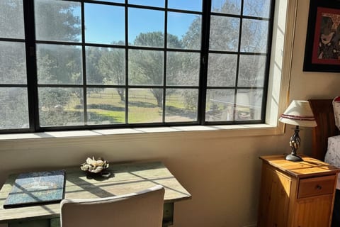 Apartment overlooks farm and our property