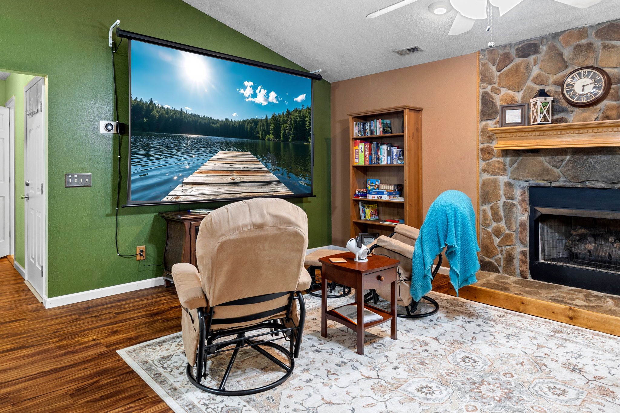 easy-access-fire-pit-deck-swing-movie-screen/