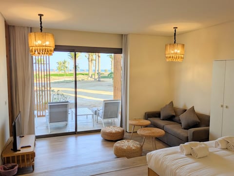 Beachy Pool side Mesca Cabana Somabay Steps to Sea