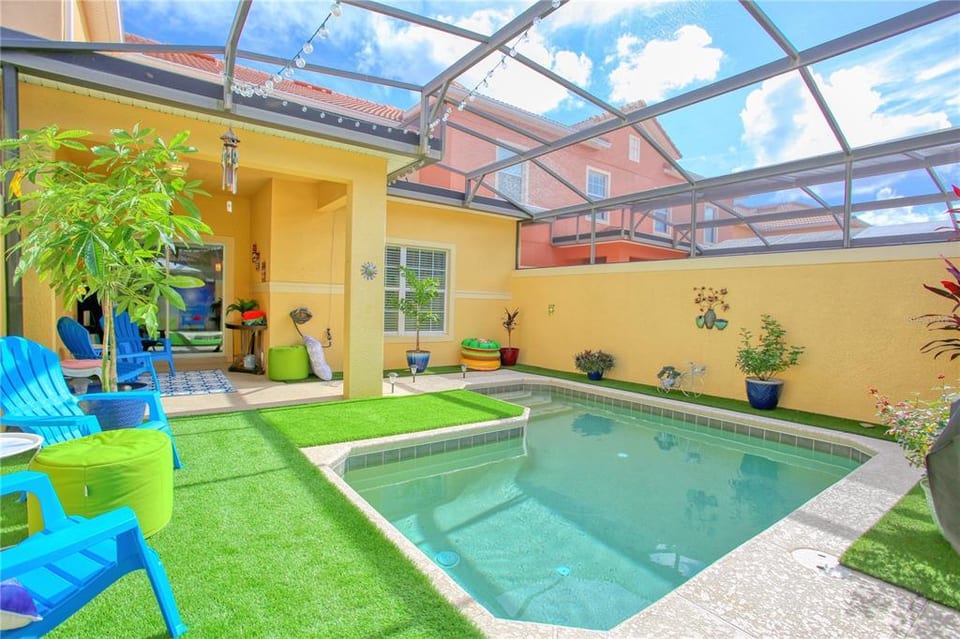 PP8976 - Colorful Superb   PVT Pool Disney Area - Kissimmee