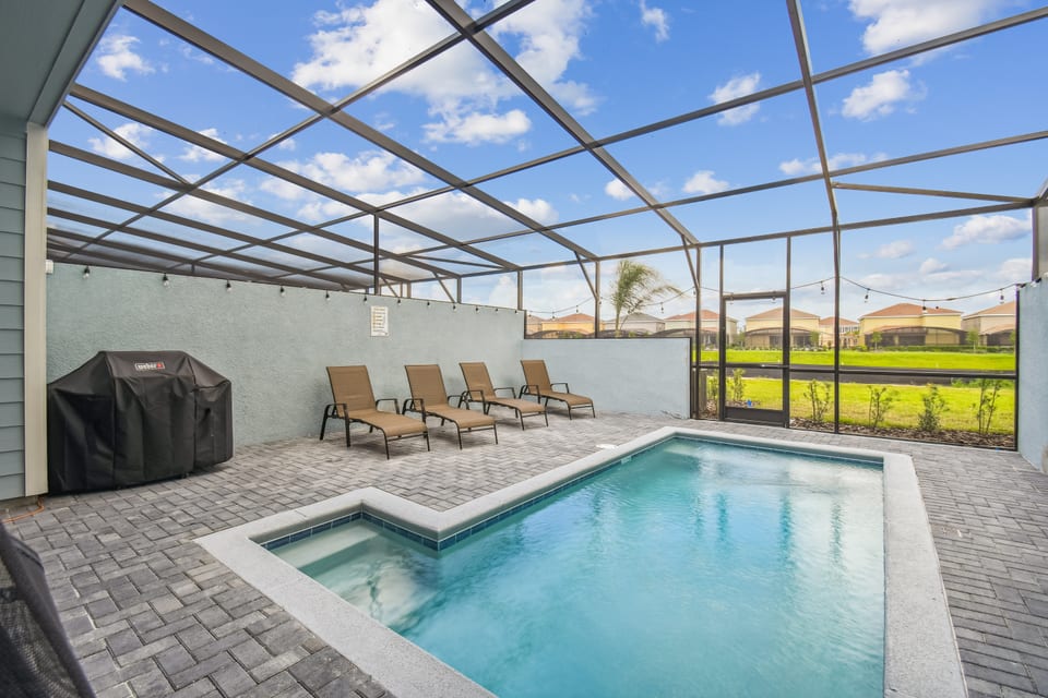 SR7590  Brand New Private Pool near Disney Solterra Resort - Davenport