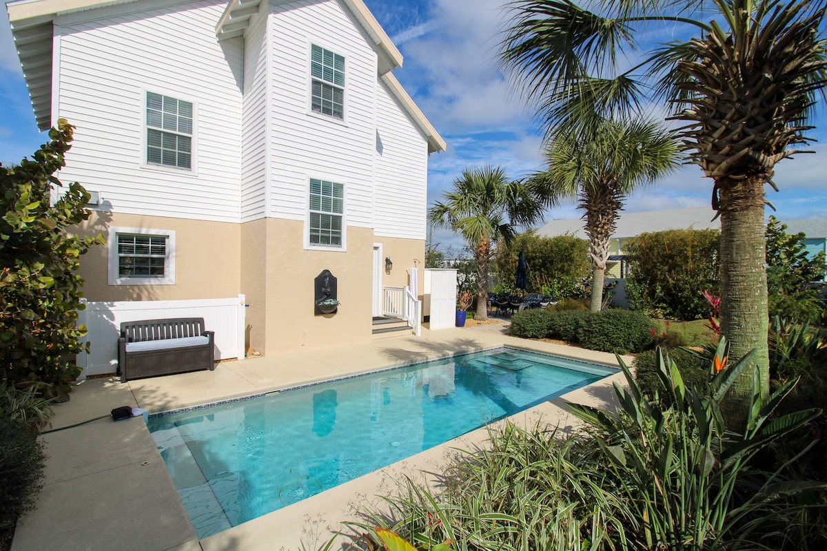 BeachDreams, Heated Salt Pool, Walk To Beach