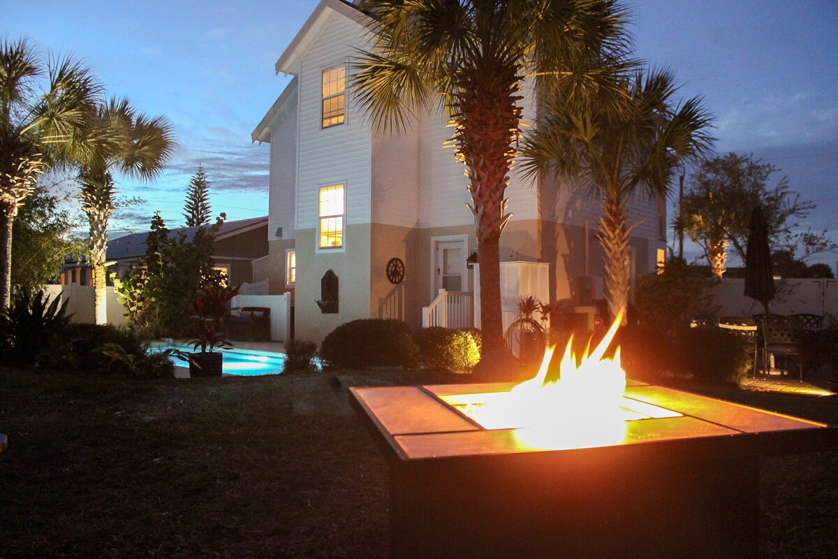 BeachDreams, Heated Salt Pool, Walk To Beach