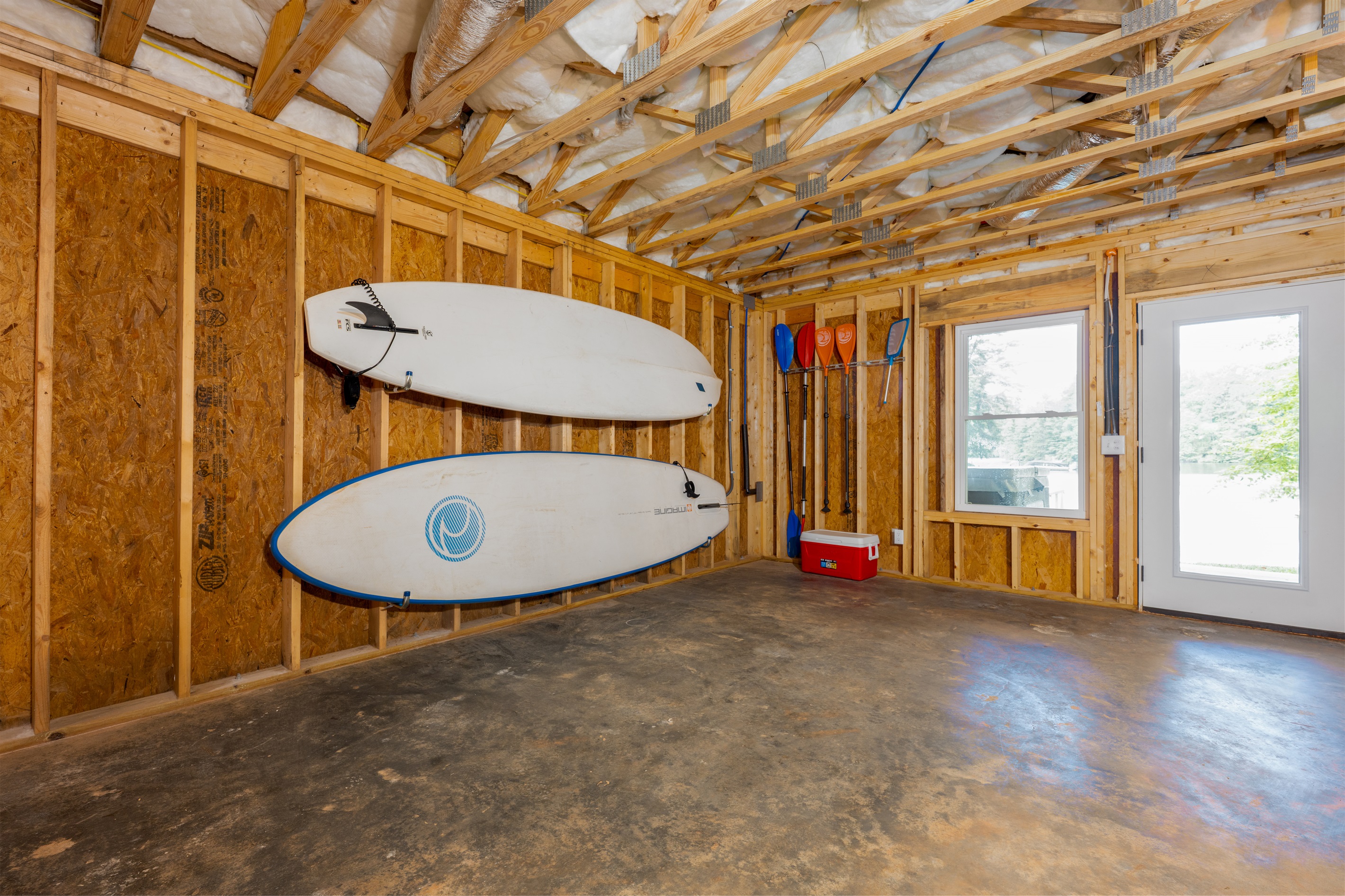 Basement- Paddle boards and Oars Basement- Paddle boards and Oars - Lakey McLakehouse - Robbinsville