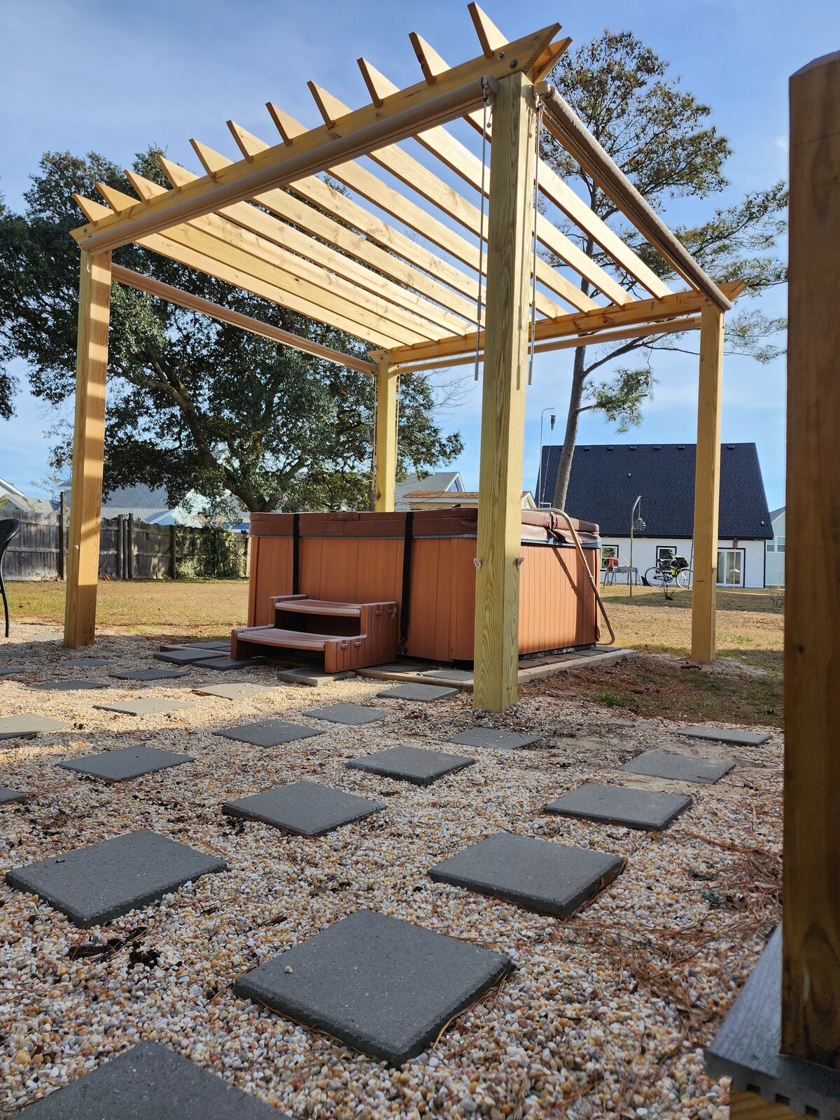 Beach House with Private Hot tub & Firepit!