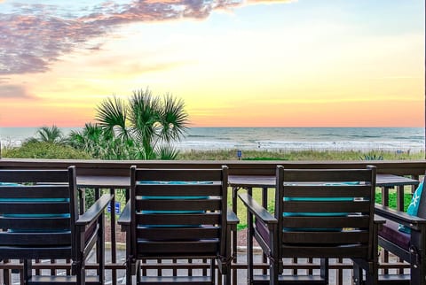Relax on your private balcony and take in the gorgeous sunrises with your morning coffee.