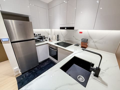 JVC Luxury 1BR | Elegant Finishes & Balcony + Pool