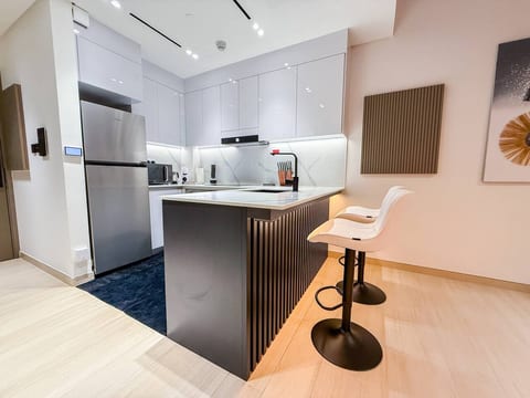 JVC Luxury 1BR | Elegant Finishes & Balcony + Pool