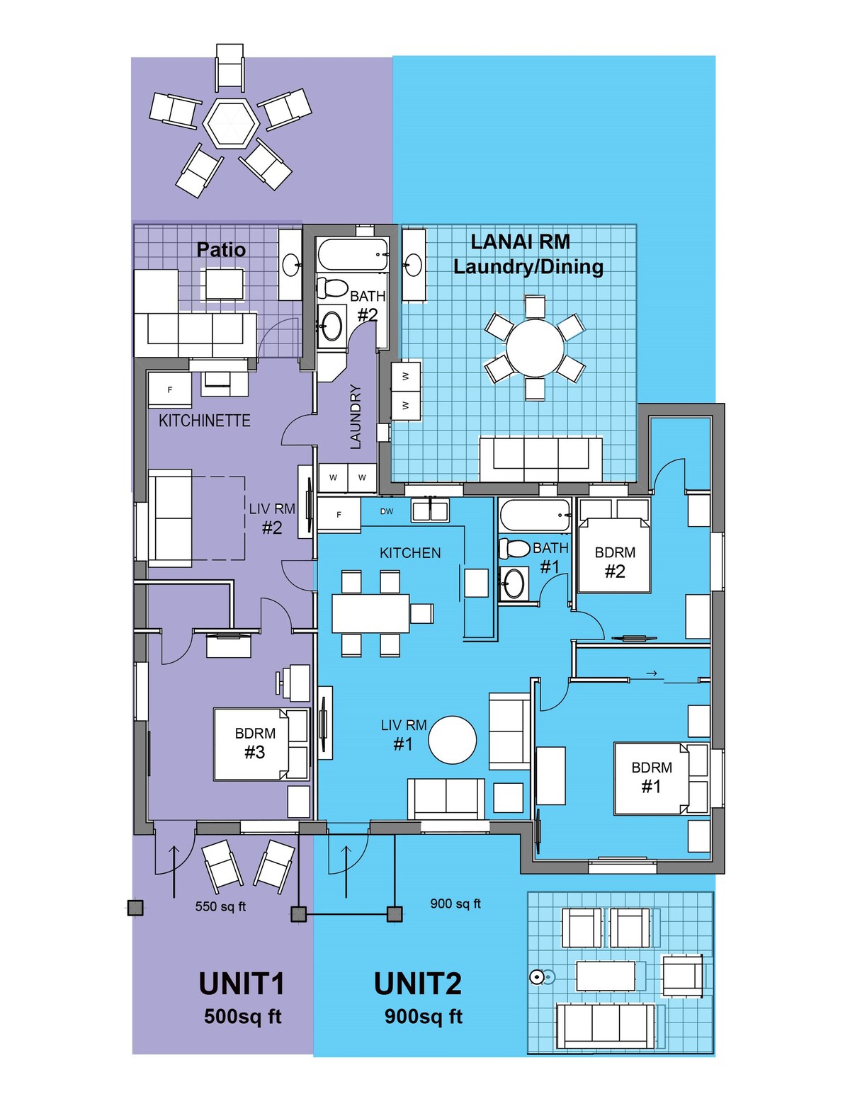 Private Guest suite/Patio/Laundry/Parking/Beach - Saint Petersburg