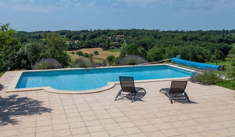Pool overlooking the valley