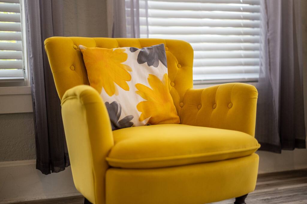 Have a seat. - Riverview Yellow: Downtown Melbourne Apartment - Melbourne