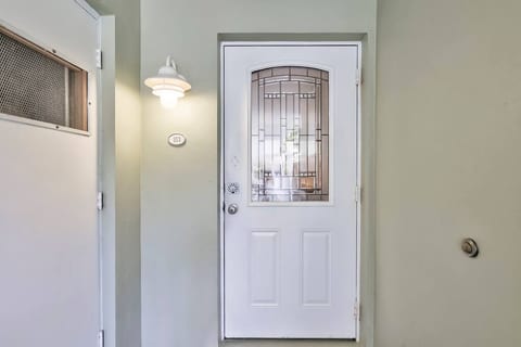 Home sweet home, a keypad for a self check in and no need for keys!