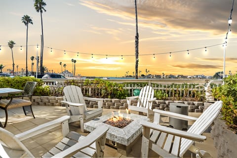 Plenty of space to hang around the firepit