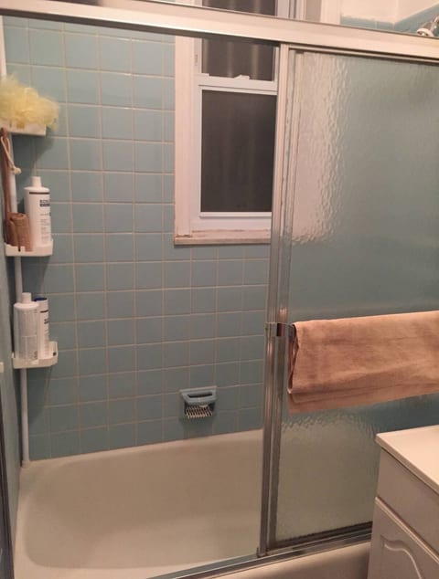 The shared bathroom 