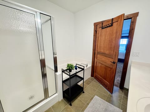 Convenient ensuite bathroom for added privacy