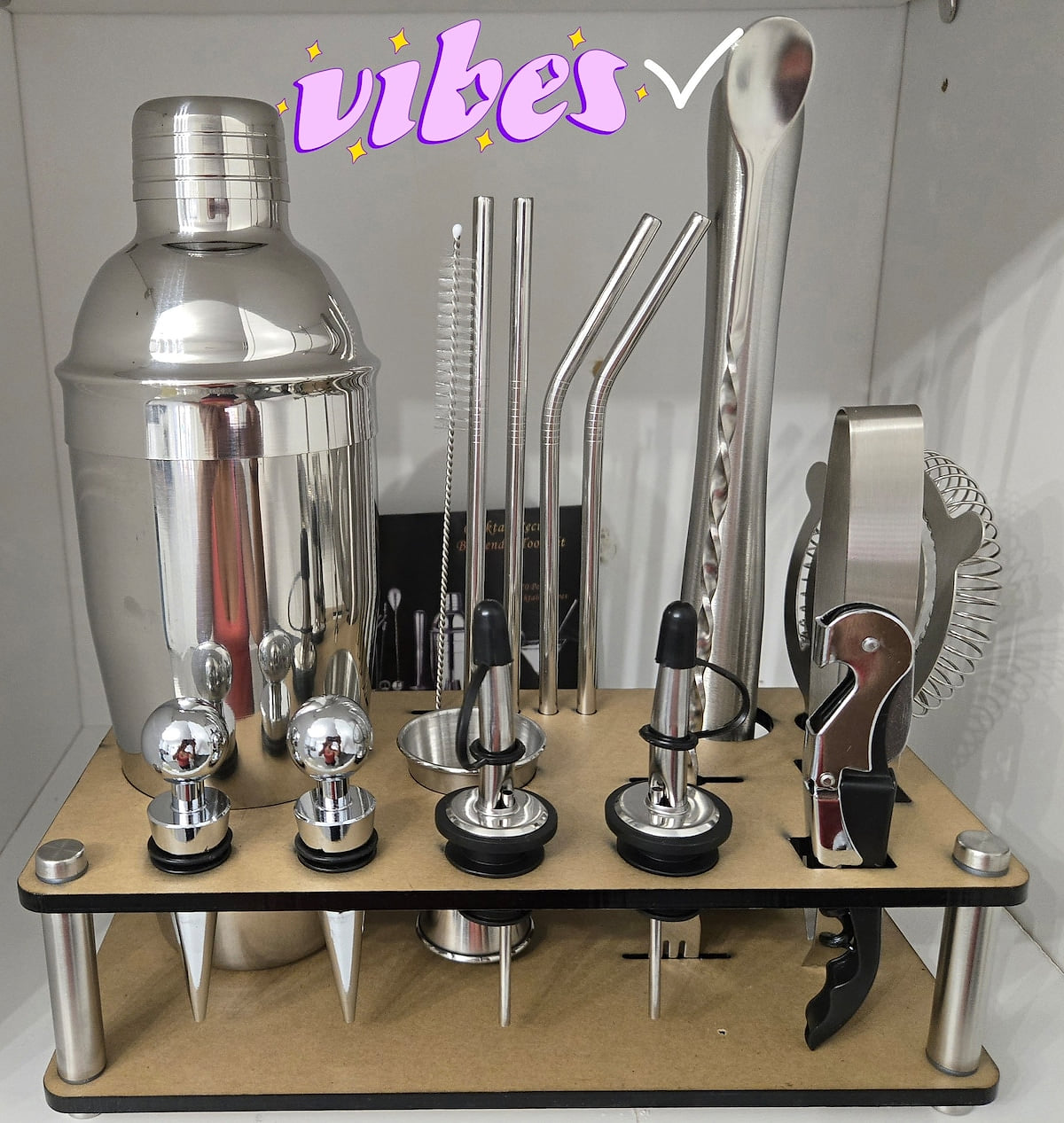 Stir. Shake. Serve. Repeat. 
From shaker to strainer, this setup doesn’t play. Built for bold pours, big vibes, and the kind of energy that turns nights into memories.