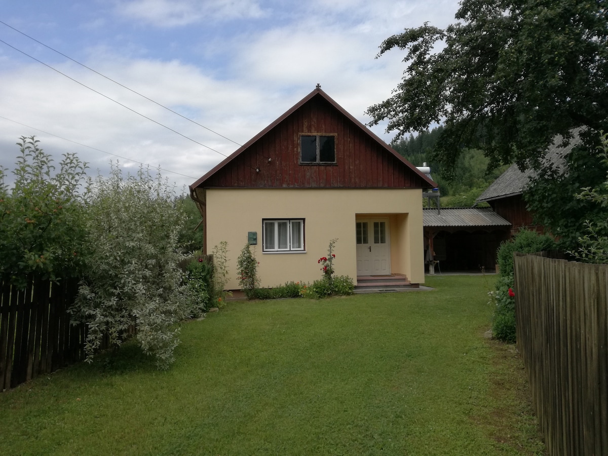 Entrance to the house