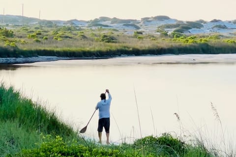 Lake access 2 blocks east  • Glide across Lake Powell on a misty morning, rent gear from the shore