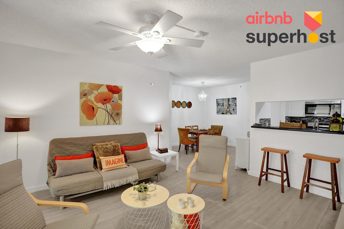 Newly renovated Yacht Club Aventura  free parking