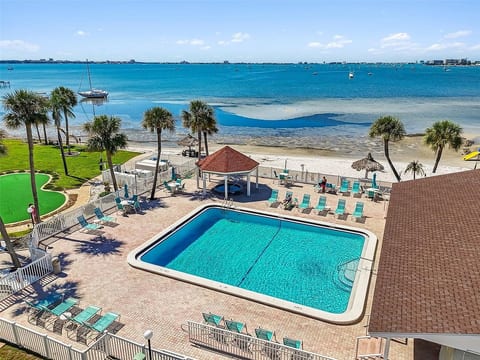 Nothing compares to swimming in the pool while breathing in the fresh ocean breeze.
