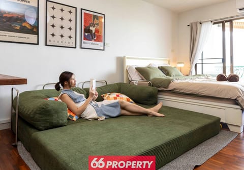 Mountain View Apartment. Walk to Nimman/Maya.