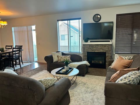 spacious living room