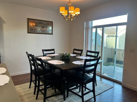 modern dining room