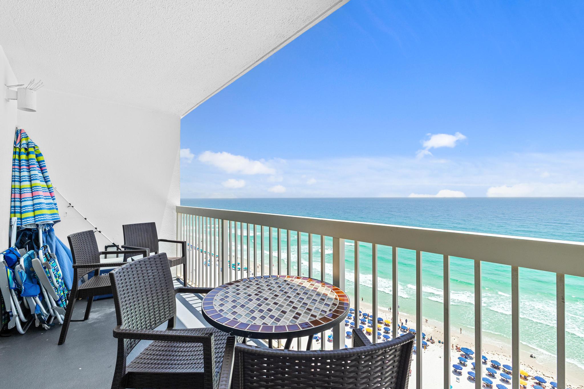 View from the balcony - Pelican Beach 1710 - Destin