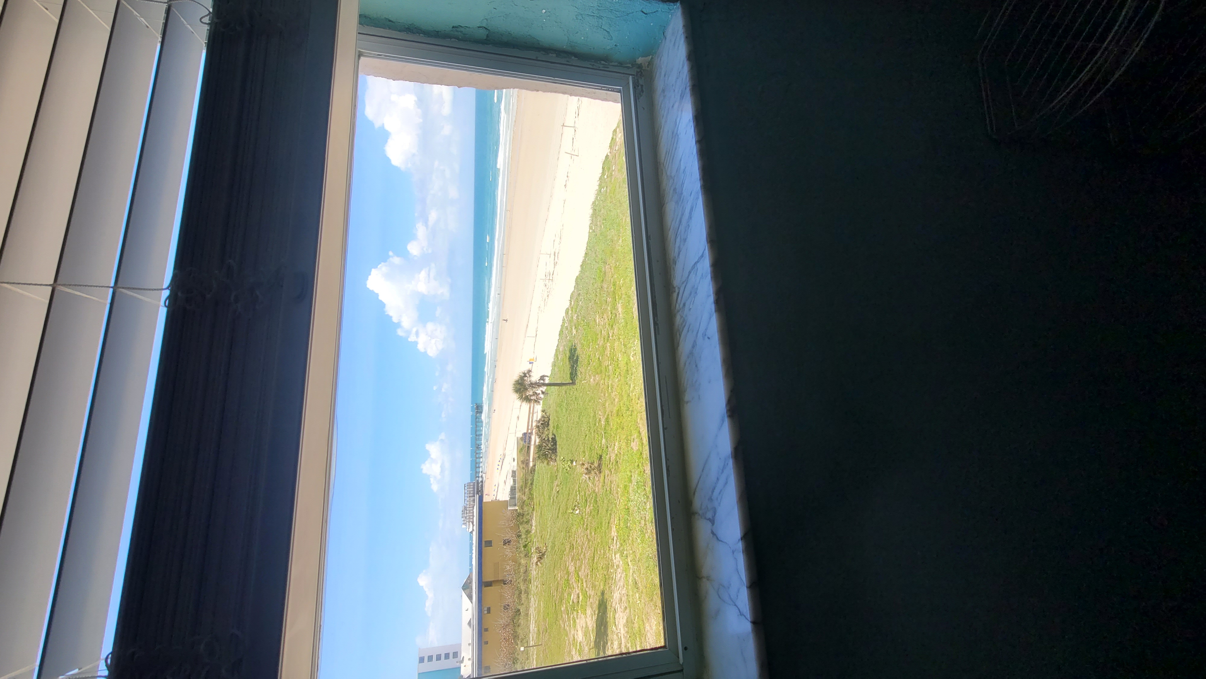 View from kitchen.  Unit has no balcony.